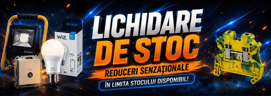 Reduceri senzaționale - lichidare de stoc