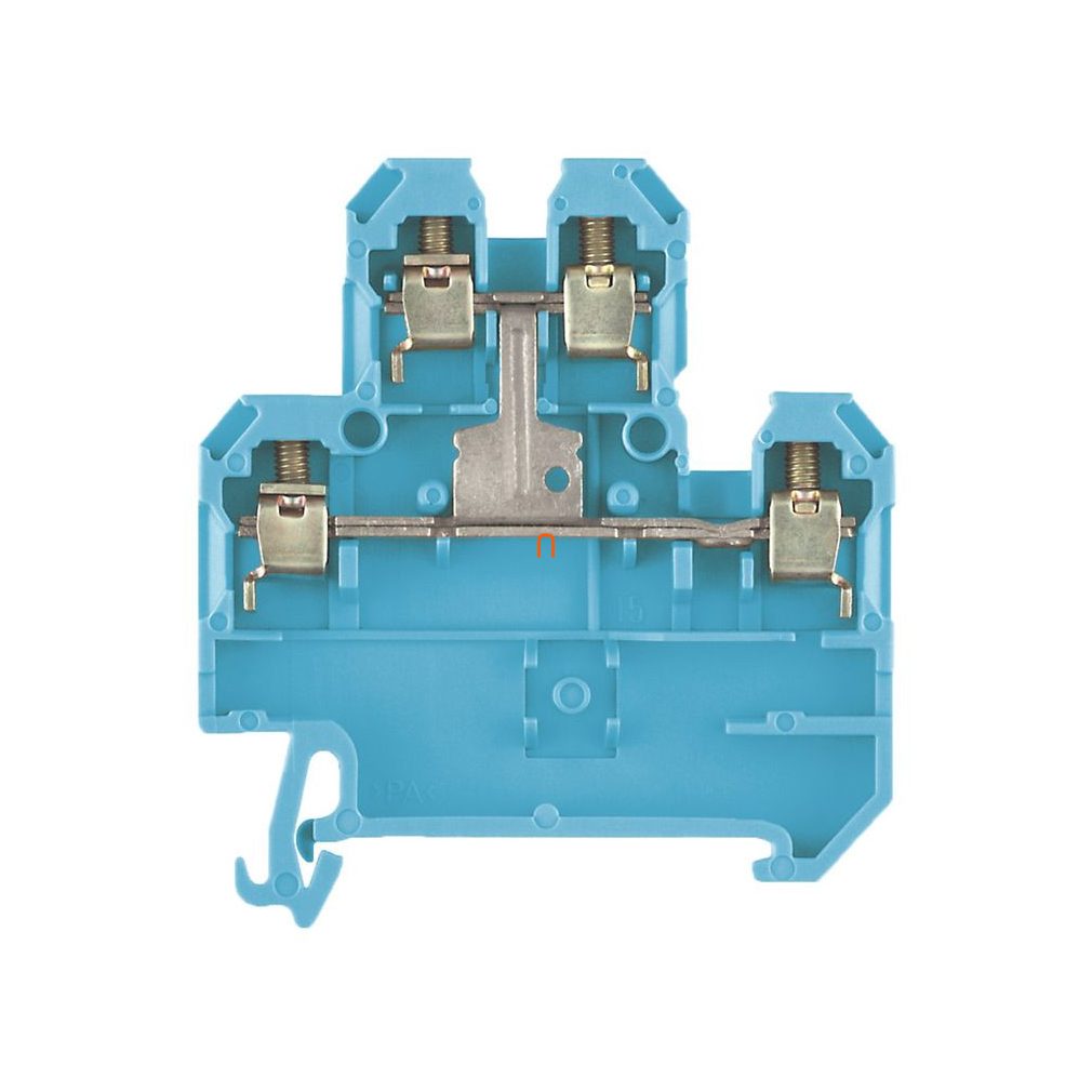 Weidmüller DK 4QV/35 BL bloc terminal cu 2 etaje, 4mm2, albastru 0363680000