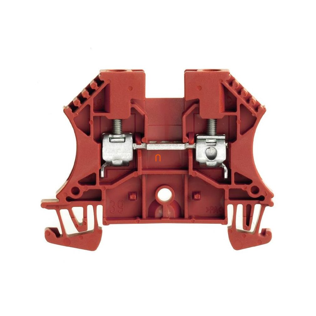 W. WDU 4 RT conector de serie, 4 mm2, roșu 1020140000