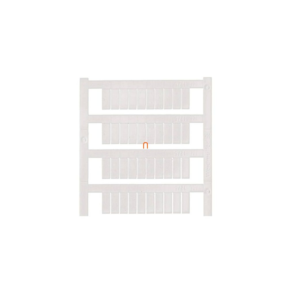 W. MF 12/5 MC NE WS marcator de rânduri, 12x5mm, alb 1677180000