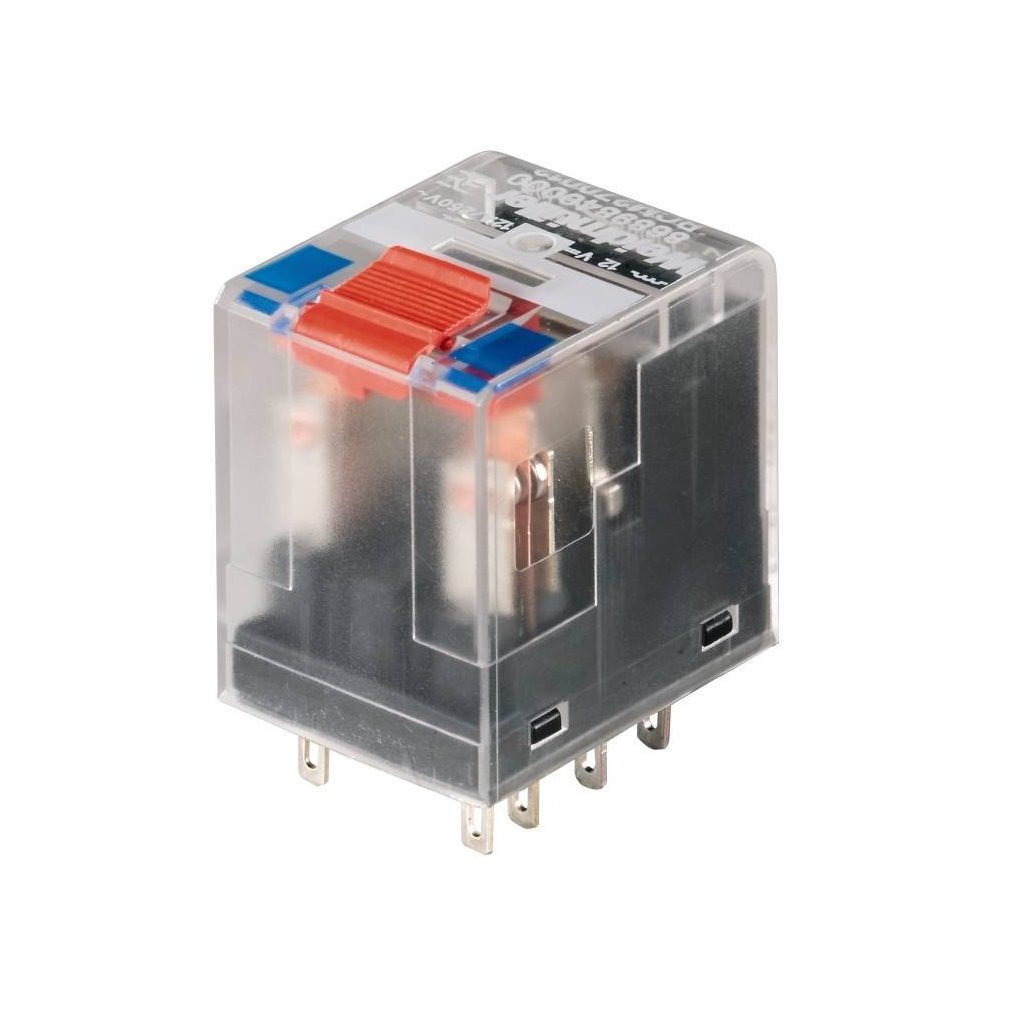 Weidmüller RCM370524 24 V c.a. 3 comutatoare, cu buton de testare 8690030000