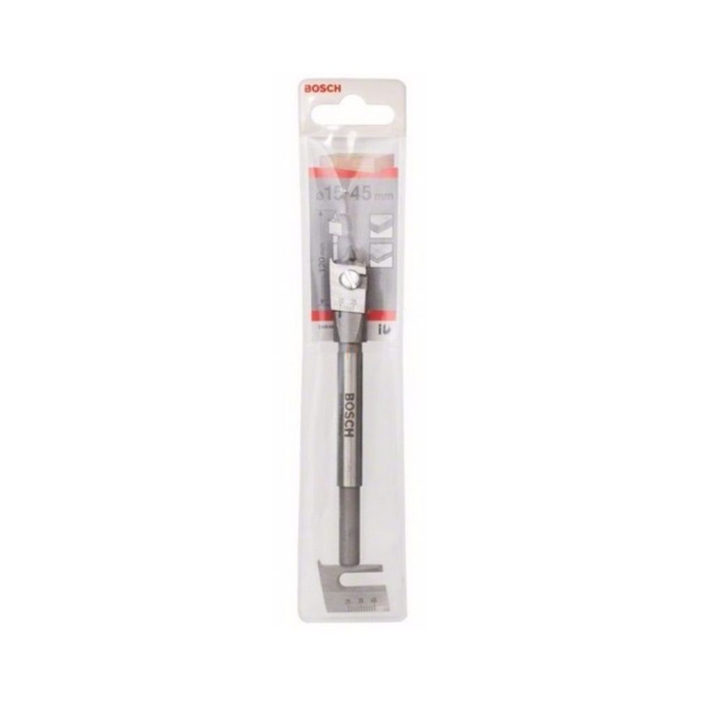 Bosch burghiu reglabil, 15-45 mm x 120 mm (2608596333) Materiale prelucrabile: lemn, piatră