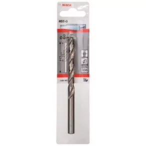   Burghiu pentru metal Bosch HSS-G STD 8x75x117 mm, 1 buc./set (2608585932) Materiale prelucrabile: metale cu conținut de fier, plastic