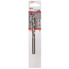   Burghiu metalic Bosch HSS-G STD 9x81x125 mm 1 buc./pachet (2608585934) Materiale care pot fi prelucrate: metale feroase, plastic