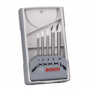   Set de burghie pentru gresie Bosch 4/5/6/8/10 mm Ceramic X-Pro, 5 buc./set (2608587169)