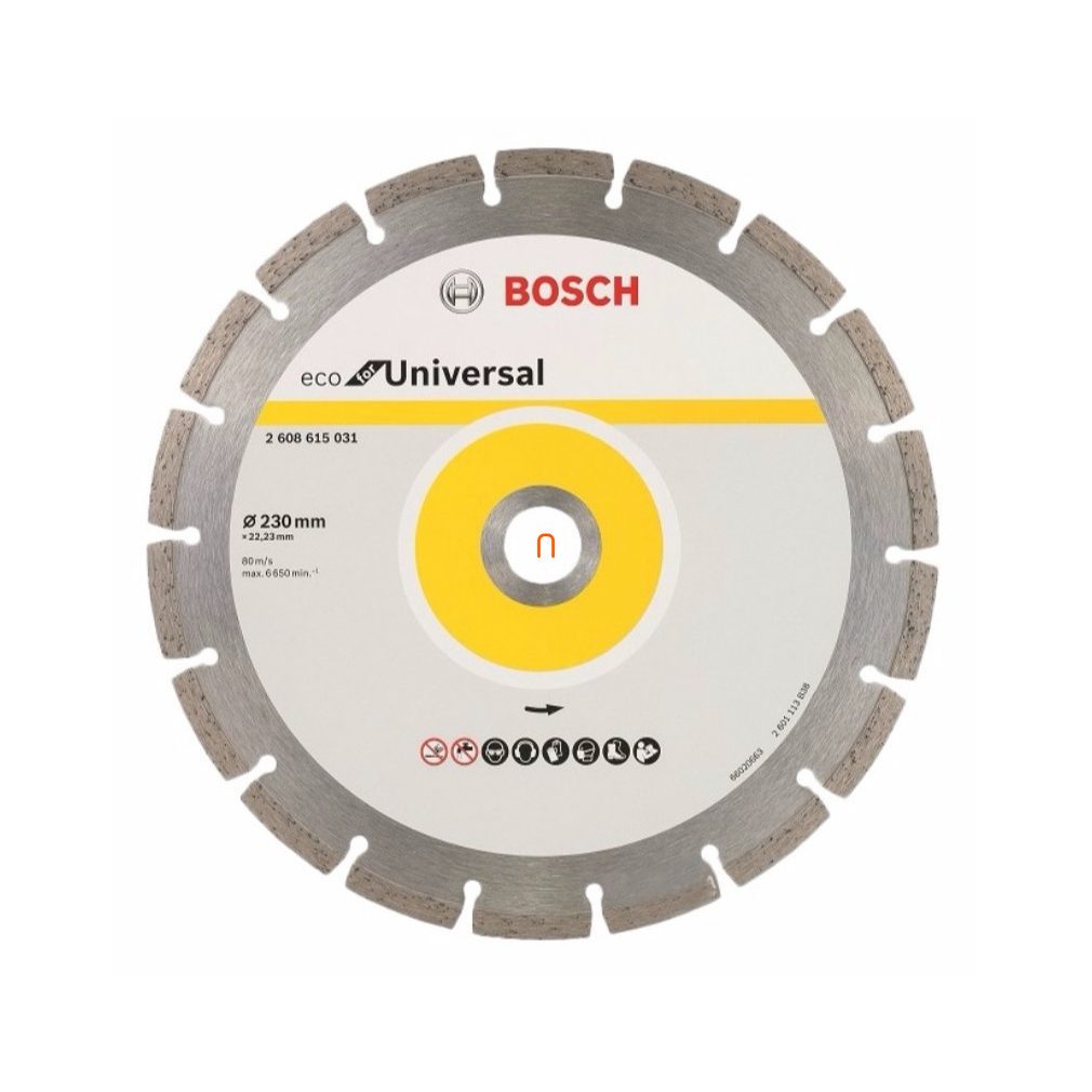 Disc de tăiere diamantat Bosch 230x22 33 mm ECOforUniversal (2608615031)