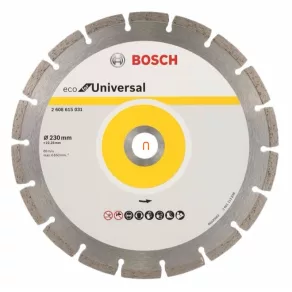   Disc de tăiere cu diamant Bosch 230x22 33 mm ECOforUniversal (2608615031)