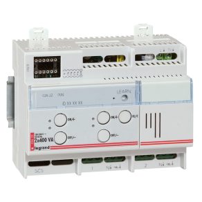   Legrand Céliane My Home comutator dimmer modular 2x400W, halogen EV și ELV, 6M - 2622