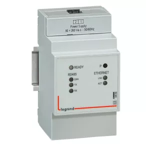   Convertor Legrand cu conversie RS 485 / Ethernet - 2 module - 4689 IP
