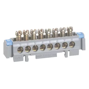   Bloc terminal de distribuție LeGrand Lexic, semiizolat, 8 conexiuni - 4822