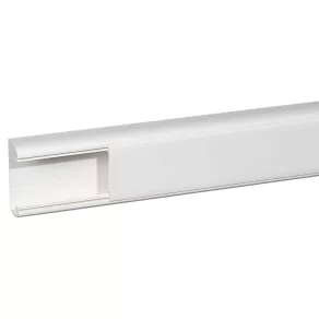   Canal pentru cabluri DLP universal Legrand, 80 x 35 mm, cu capac flexibil de 65 mm, fără separator, 2 m, alb - 10461