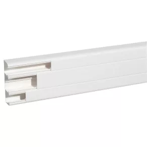   Canal universal pentru cabluri DLP Legrand, 170 x 50 mm, cu capace flexibile de 65 mm și 2 x 40 mm, separator, 2 m, alb - 10467