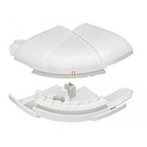   Cot extern Legrand DLP cu adâncime de 50 mm pentru conductă cu 2 compartimente - 10635