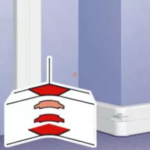   Cot intern Legrand DLP cu adâncime de 65 mm pentru conductă din 3 părți - 10658