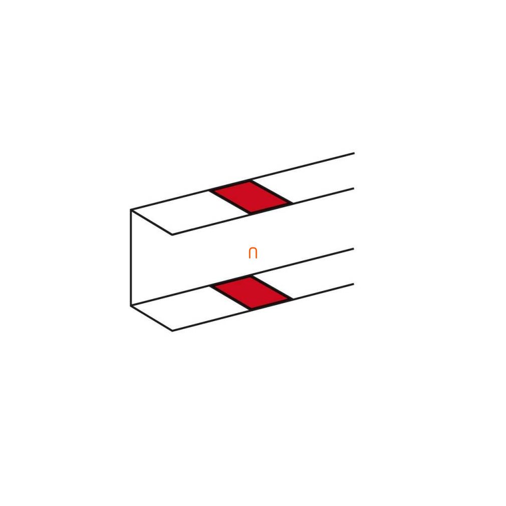 DLP takaróelem 50x105mm-es univerzális csatornához 010696