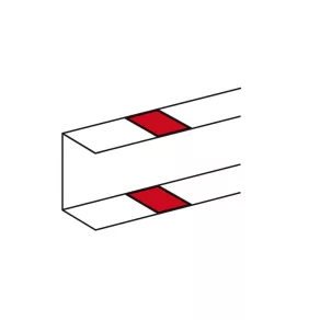   Placă de acoperire Legrand DLP pentru canal universal 50x105 mm - 10696