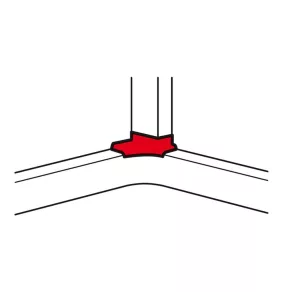   Piesă de ramificație reglabilă Legrand DLP pentru conducte acoperite de 65/85 mm - 10764