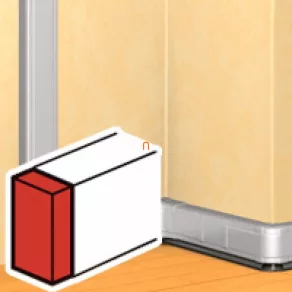 Capac din aluminiu Legrand DLP 60x105 - 11115