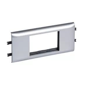   Cadru din aluminiu LeGrand Program Mosaic DLP, 3 module, pentru capac de 65 mm - 11203