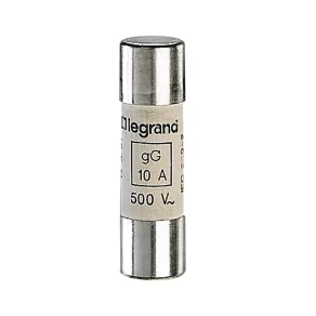   Siguranță cilindrică Legrand Lexic 10A gG 14 x51 fără orificiu - 14310