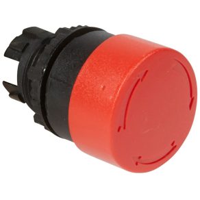   Buton de oprire de urgență Legrand Osmoz cu mecanism de deblocare prin rotire Ø32-roșu - 23880