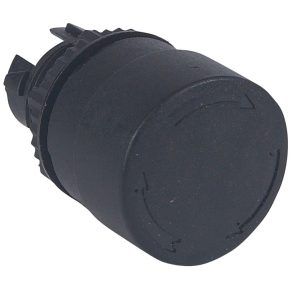   Buton de oprire de urgență Legrand Osmoz cu blocare prin rotire Ø32-negru - 23881