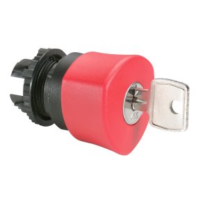   Buton de oprire de urgență Legrand Osmoz cu cheie Ø40-roșu - 23891