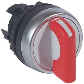   Legrand Osmoz buton rotativ 2 comutator cu poziție fixă V - roșu - 23901