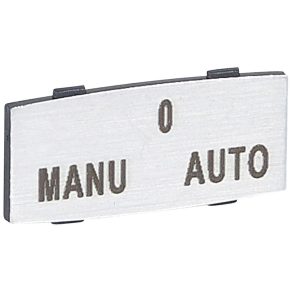 Etichetă Legrand Osmoz 9 mm „MANU-O-AUTO” - 24344