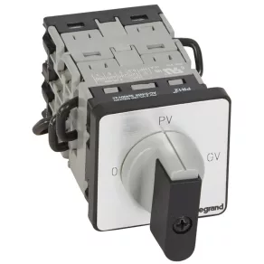 Comutator cu rolă Legrand 3P 4kW PR12 0-PV-GV - 27512