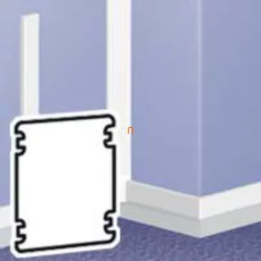   Clemă mini pentru cabluri Legrand DLP pentru conducte 60x20 - 30295