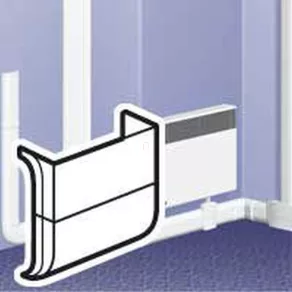   Mini adaptor Legrand DLP pentru 31613, pentru conducte 80/120x20 - 31715