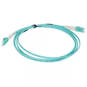   Cablu patch Legrand OM4 MMF LC/LC duplex LSZH albastru 2M LCS3 - 32635