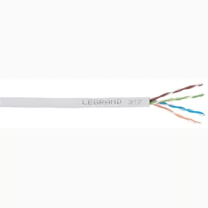   Cablu de perete Legrand Cat5e (U/UTP) 4 perechi PVC gri Eca LCS3 - 32751