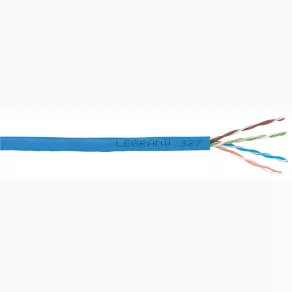   Cablu de perete Legrand Cat6 (U/UTP) 4 perechi LSZH albastru Dca-s2 d2 a1 LCS3 - 32754