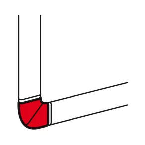   Legrand DLP plintă de podea colț exterior pentru canal 80x20 - 33747