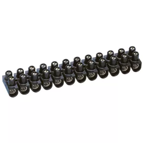   Bloc terminal Legrand Nylbloc 25 mm² 12 piese negru max. 101 A - 34219