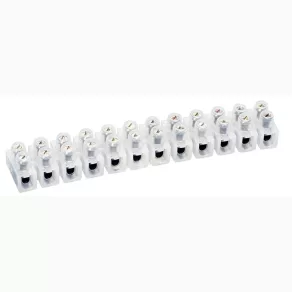  Bloc terminal Legrand Nylbloc 6 mm² 12 piese alb max. 41 A - 34223