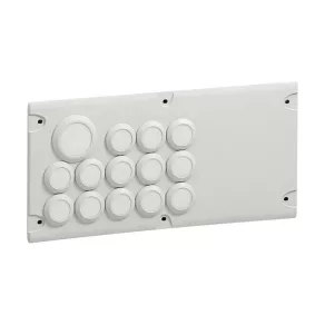   Legrand Cabstop 14 intrări + placă de intrare cablu de rezervă - 36495