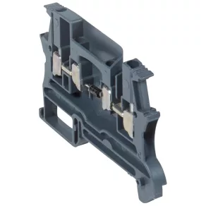   Legrand Viking3 fază 2, bloc terminal cu diodă 5 mm2, șurub cu 1 filet, gri - 37154