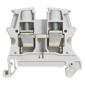   Bloc terminal Legrand Viking trifazic 10 mm2, gri, cu șurub cu 1 filet - 37163