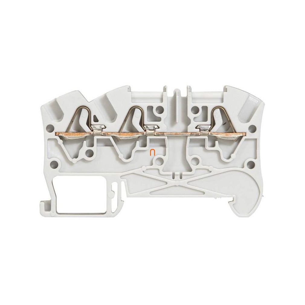 Legrand 037243 Viking3 clemă de fază 4 mm2 3 conductoare 1-2 intrări/ieșiri, gri 1 etaj cu arc