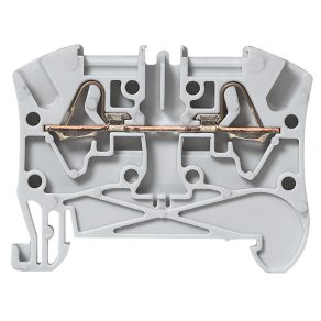   Bloc terminal trifazic Legrand Viking 2, 5 mm2, 2 fire, gri, cu arc, 1 nivel - 37260