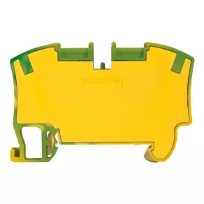   Terminal de împământare Legrand Viking3 10 mm² cu 2 fire, cu bază metalică, cu arc, cu 1 etaj - 37273