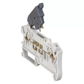   Legrand Viking trifazic. Bloc terminal cu siguranță de 2,5 mm² 5x20 1 em. lev. mufă cu arc - 37281