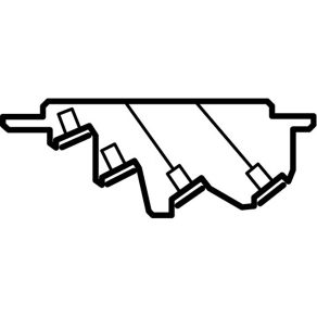   Suport pentru bare colectoare Legrand XL3, vertical 400A - 37310