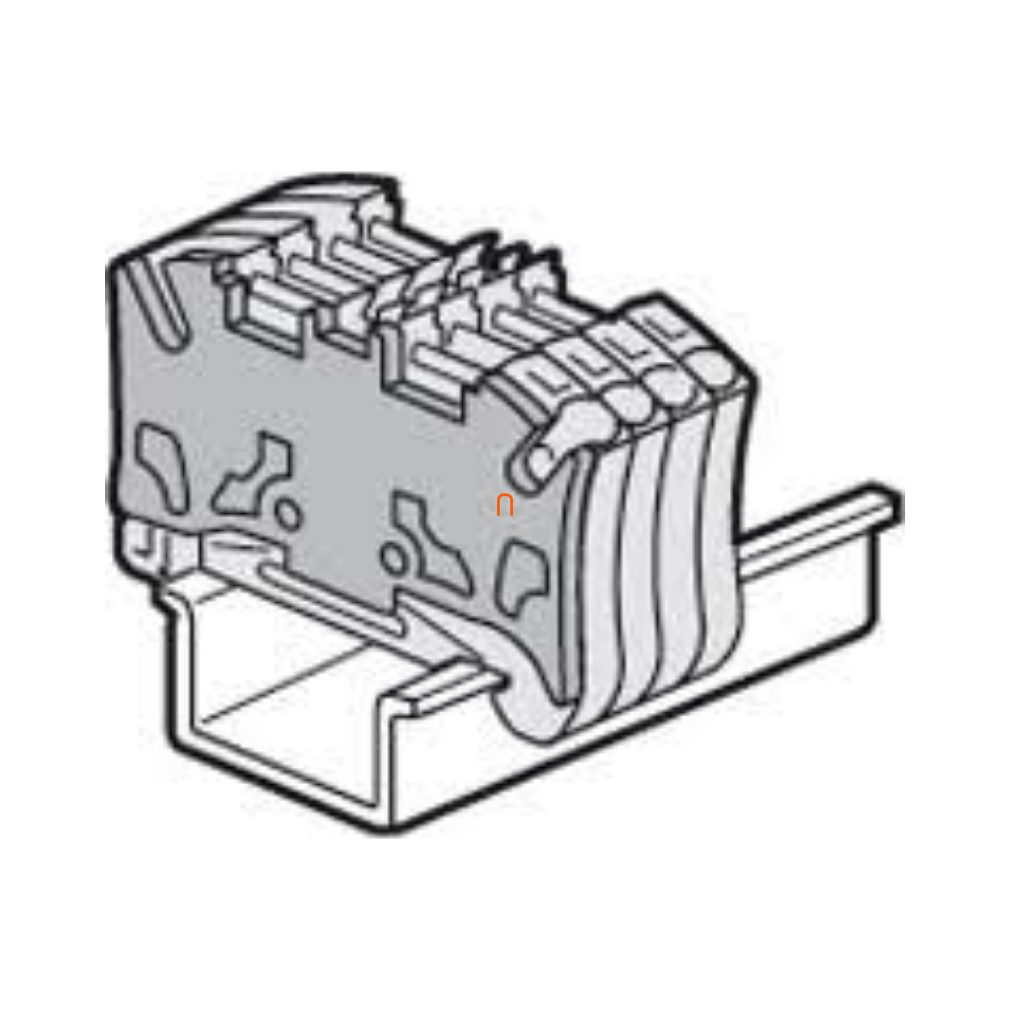 Legrand 037586 Viking3 izolator de închidere cu distanță de separare de 5 mm, 1 intrare - 1 ieșire, pentru arc