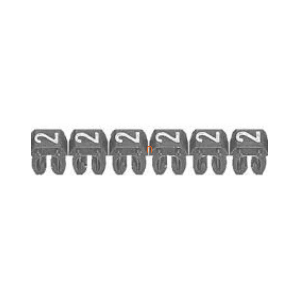 Legrand 038238 CAB3 4-6 marcator gri 8