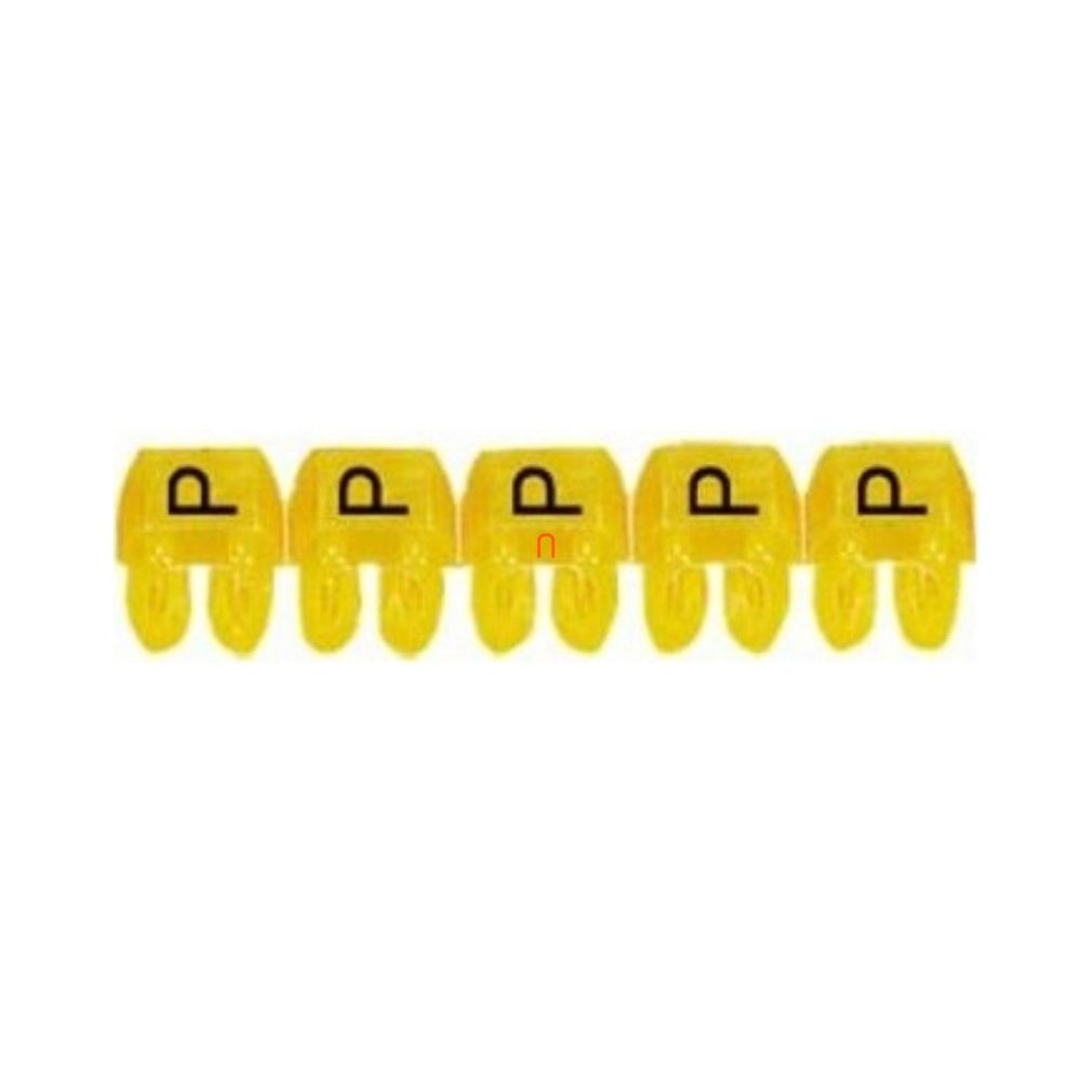 Legrand 038315 CAB3 0,5-1,5 P marcator galben