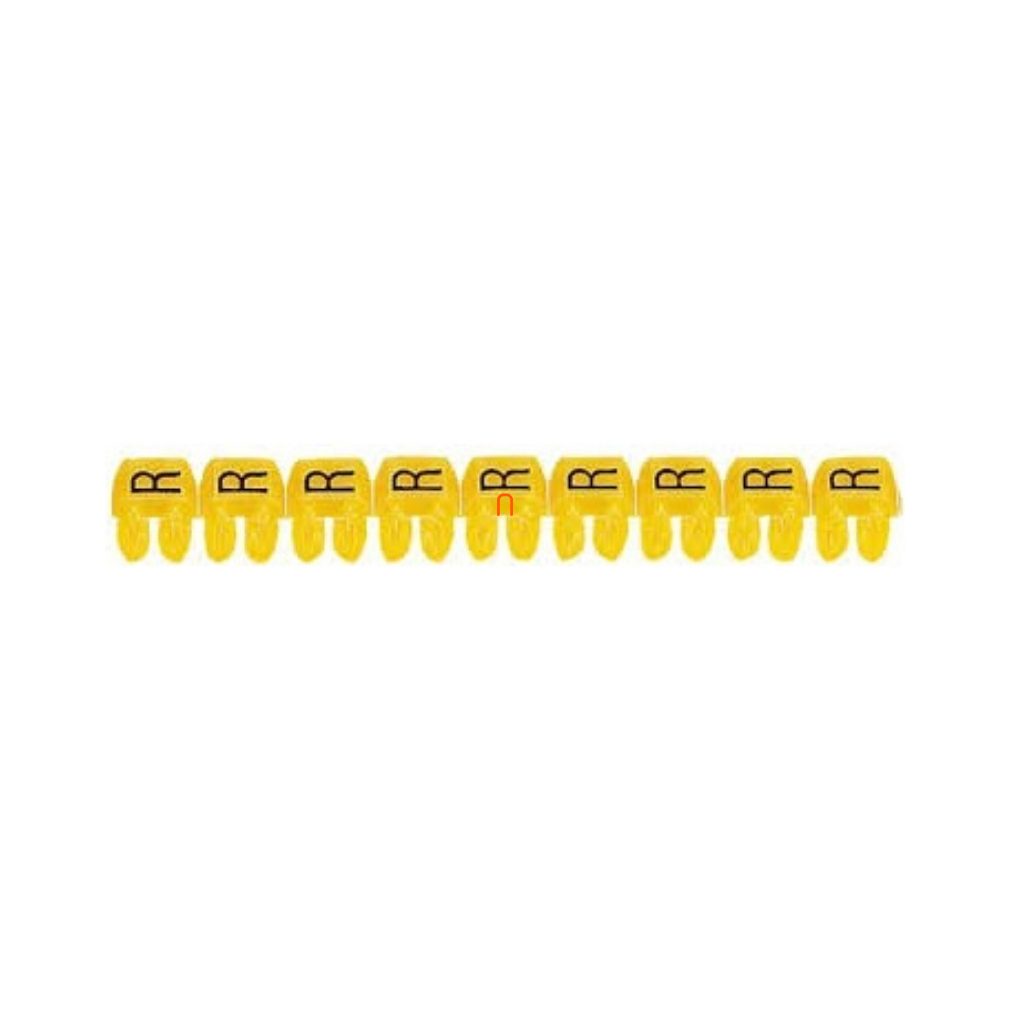 Legrand 038347 CAB3 1,5-2,5 R marcator galben